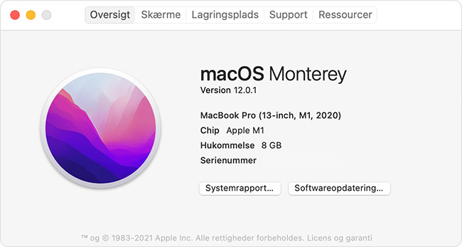 Identificer din Mac - Hvilken Mac har jeg?