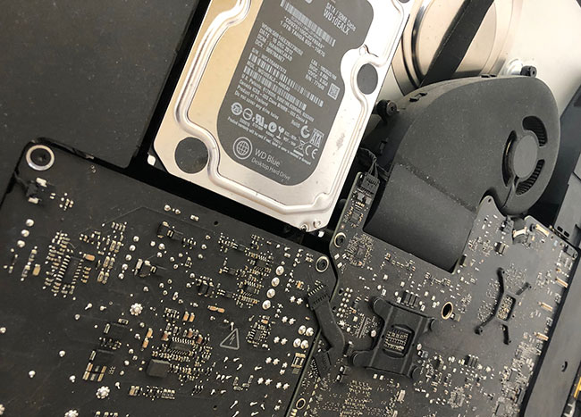 iMac HDD opgradering