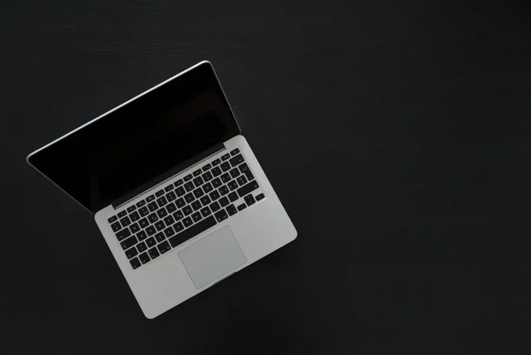 Mac med sort skærm