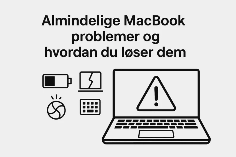 Typiske MacBook problemer